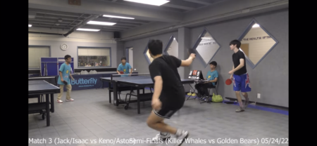 Killer whales vs Golden in critical doubles match