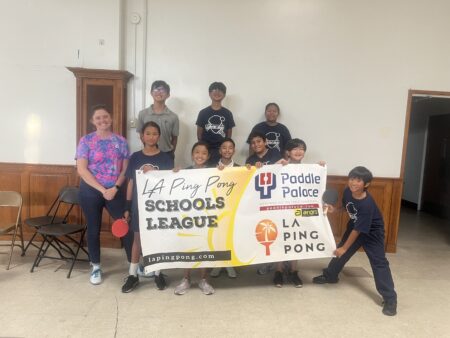 Front Row: Coach Wilkie, Jasmine, Kaitlyn, Brandon, Francisco, Atlas, Mason. Back Row: Talon, Nathaniel, Amanda.