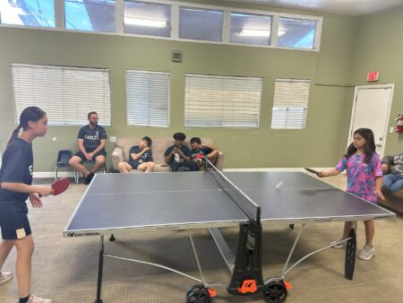 Anna Peng on the left and Allison Alonso on the right.