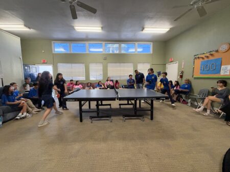 Yalileth Patino & Allison Alonso (EVAS Lions) vs. Charlize Kurniawan & Reece Legaspi (Yellow Lions)